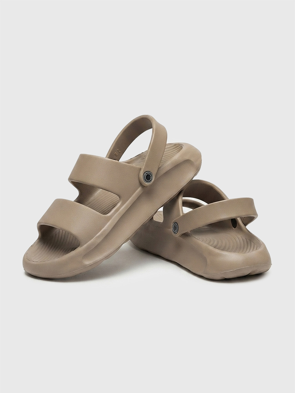 Strut W Anti Slip Eva Casual Sandals Beige - DSS401Be